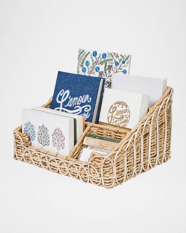 Provence Rattan Stationary Holder